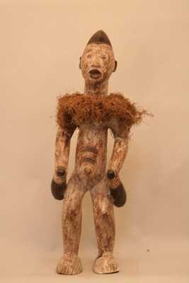Pounou(Statues), d`afrique : Gabon, statuette Pounou(Statues), masque ancien africain Pounou(Statues), art du Gabon - Art Africain, collection privées Belgique. Statue africaine de la tribu des Pounou(Statues), provenant du Gabon, 1326/5236 Couple de statuettes Pounou.l